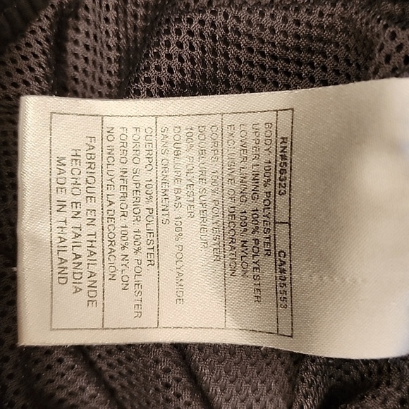 Nike Dark Grey And Burgundy Athletic Pants - Picture 11 of 12